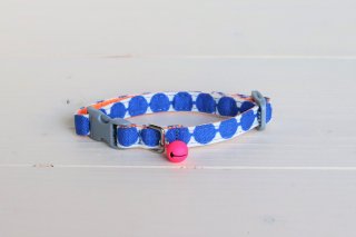 Cat collar<br>Globe <br> [blue] 