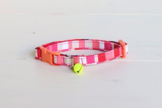 Cat collar<br>Pixel<br> [Pink] 