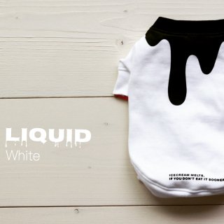Liquid T-Shirts<br>White<br>Size S ~ XXL