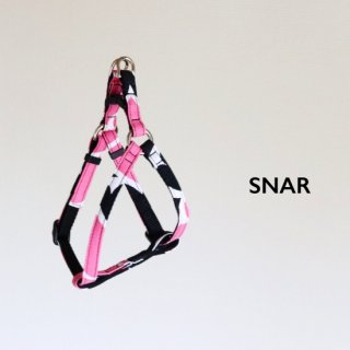 Snar Triangle Harness<br>Pink <br>S / M / L