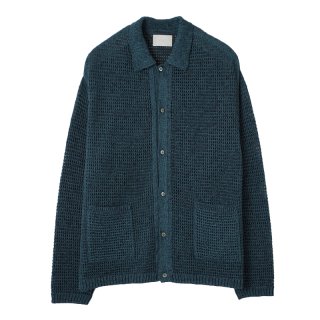 MESH KNITTED CARDIGAN