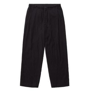 WASHED WOOL/SILK TWILL DRAWSTRING PT