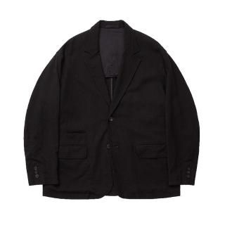 WASHED WOOL/SILK TWILL 2B JKT