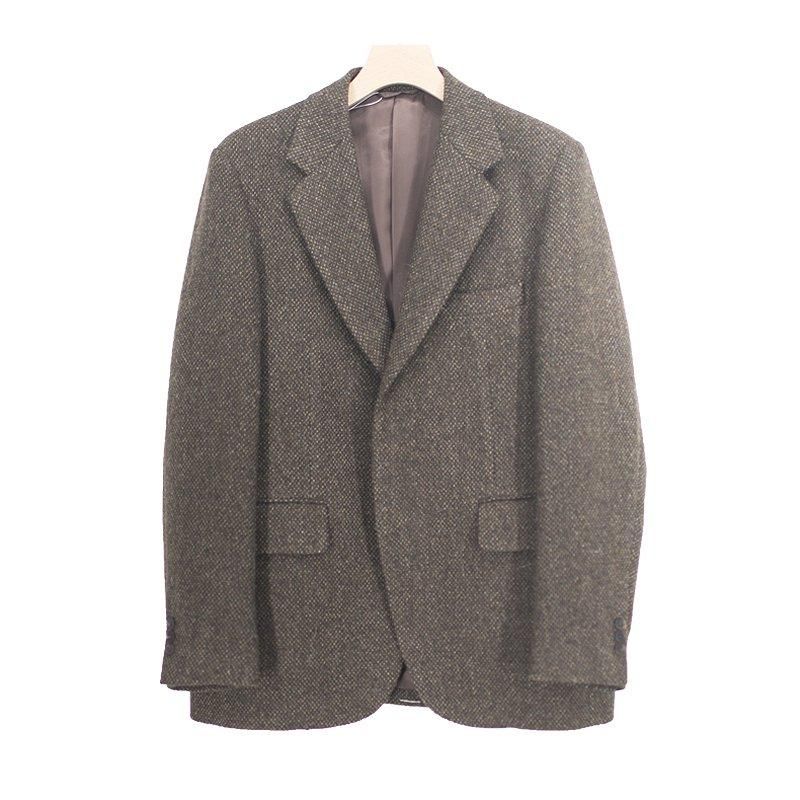 AURALEE LAMA SHETLAND WOOL TWEED JKT | オーラリー ツイード AURALEE LAMA SHETLAND WOOL TWEED JKT | オーラリー ツイード