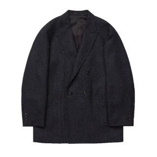 MELANGE CHAIN TWILL DB JKT