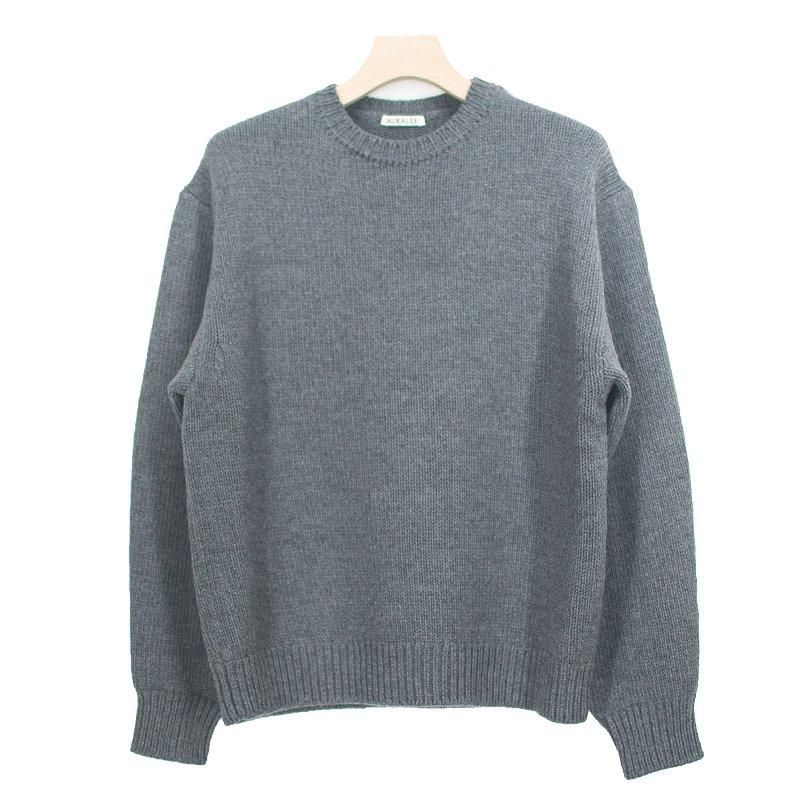 AURALEE WOOL SOFT CORD KNIT P/O | オーラリー ウールソフト AURALEE WOOL SOFT CORD KNIT P/O | オーラリー ウールソフト