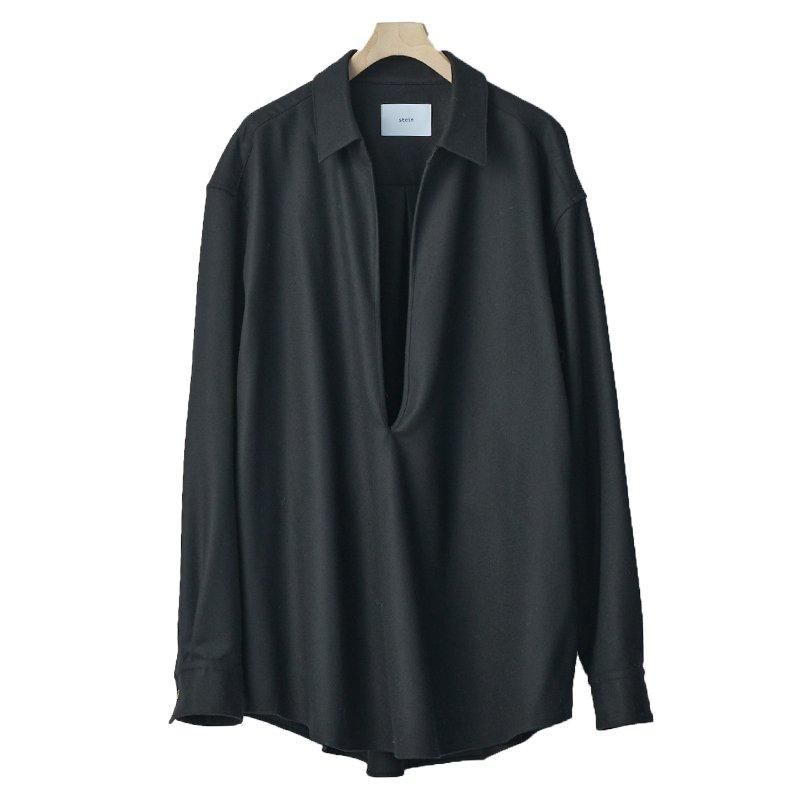 ssstein OVERSIZED SKIPPER SHIRT|シュタイン スキッパーシャツ ssstein OVERSIZED SKIPPER SHIRT|シュタイン スキッパーシャツ