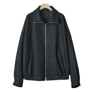 MELTON ZIP UP BLOUSON