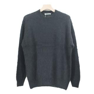 BRUSHED SUPER KID MOHAIR KNIT P/O