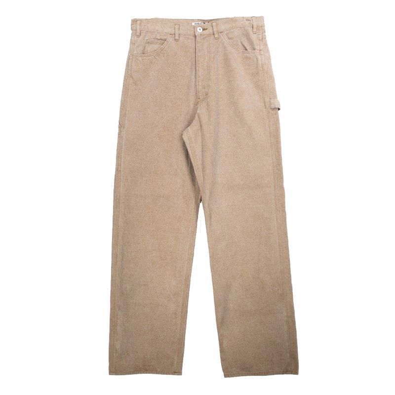 AURALEE WASHED ORGANIC CANVAS PANTS | オーラリー キャンバス AURALEE WASHED ORGANIC CANVAS PANTS | オーラリー キャンバス