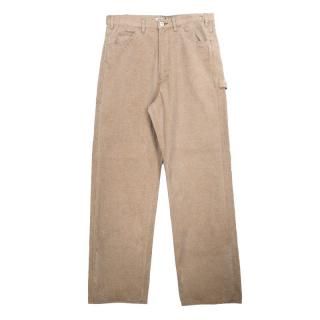 WASHED ORGANIC CANVAS PANTS