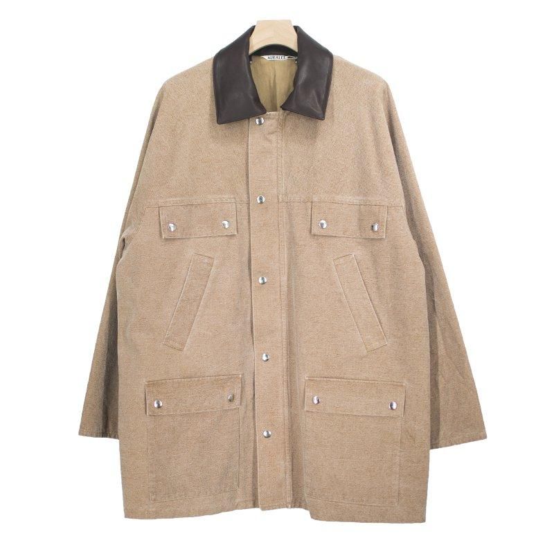 AURALEE WASHED ORGANIC CANVAS HUNTING BLOUSON | オーラリー AURALEE WASHED ORGANIC CANVAS HUNTING BLOUSON | オーラリー