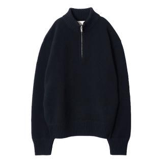 HALF ZIP PULLOVER SWEATER