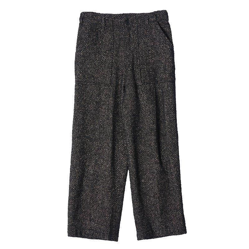 yoke TWEED WIDE-LEG BAKER PANTS|ヨーク ツイードパンツ|通販 yoke TWEED WIDE-LEG BAKER PANTS|ヨーク ツイードパンツ|通販