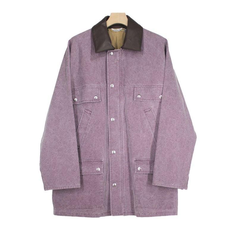 AURALEE WASHED ORGANIC CANVAS HUNTING BLOUSON | オーラリー AURALEE WASHED ORGANIC CANVAS HUNTING BLOUSON | オーラリー
