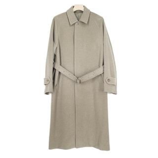 SUPER FINE WOOL MOSSER SOUTIEN COLLAR COAT