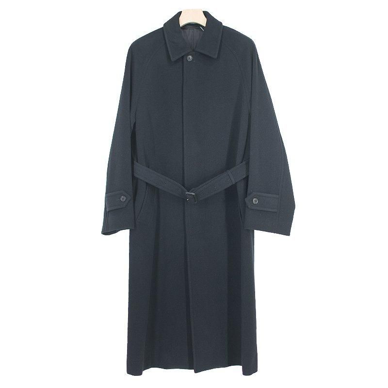 AURALEE SUPER FINE WOOL MOSSER SOUTIEN COLLAR COAT AURALEE SUPER FINE WOOL MOSSER SOUTIEN COLLAR COAT