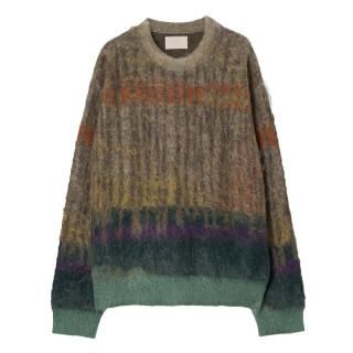 TREE JAQUARD MOHAIR SWEATER