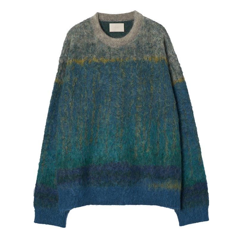 yoke TREE JAQUARD MOHAIR KNIT|ヨーク モヘアニットクルー yoke TREE JAQUARD MOHAIR KNIT|ヨーク モヘアニットクルー