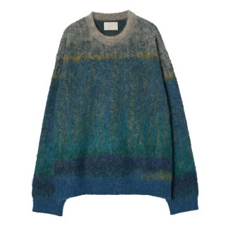 TREE JAQUARD MOHAIR SWEATER