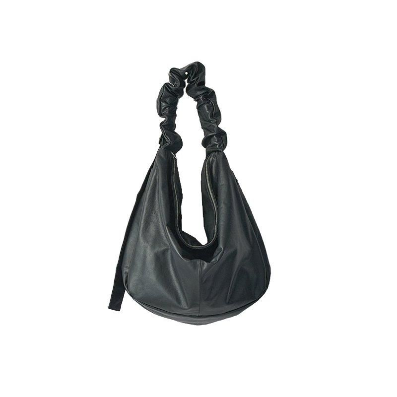 ssstein SHIRRING HANDLE LEATHER SHOULDER BAG|シュタイン ssstein SHIRRING HANDLE LEATHER SHOULDER BAG|シュタイン