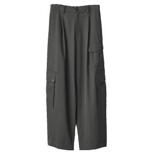 CARGO POCKET WIDE EASY TROUSERS