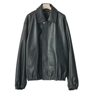 LEATHER ZIP SHORT JACKET