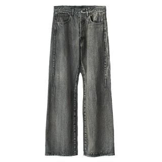DEFORMED FLARE VINTAGE DENIM JEANS