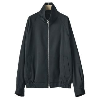 W/SI SATIN ZIP UP SHORT JACKET