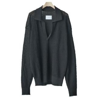 SHEER LIGHT KNIT SKIPPER LS