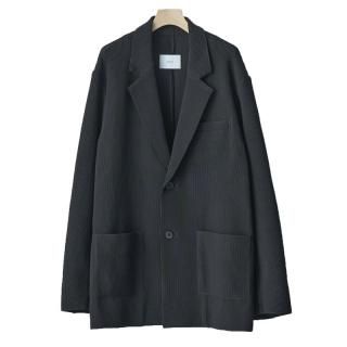 GRADATION PLEATS SINGLE BREASTED JACKET