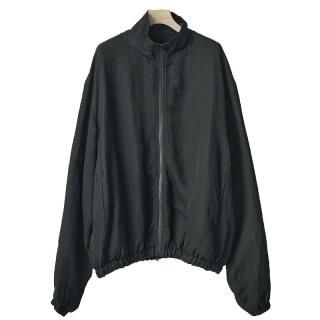 VIS/LI TWILL SHIRRED LIGHT ZIP JACKET