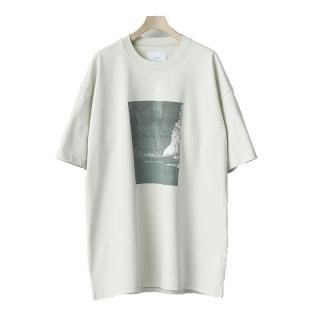 OVERSIZED PRINT TEE -NUANCE