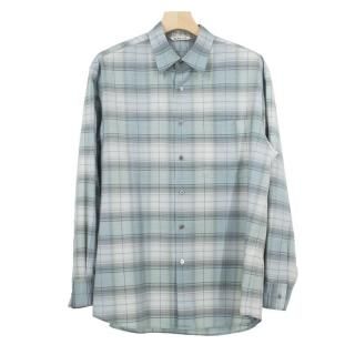 SUPER LIGHT WOOL CHECK SHIRT