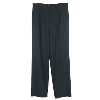 AURALEE●60%OFF●パンツ 黒 AURALEE 黒 スラックスウールモヘア