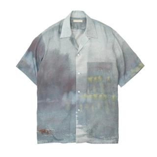 LANDSCAPE OPEN COLLAR SHIRT