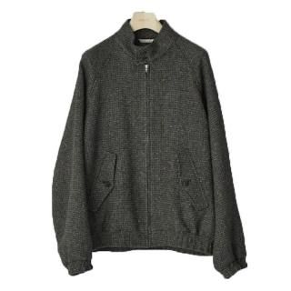 AURALEE ALPACA WOOL SILK TWEED ZIP BLOUSON | オーラリー