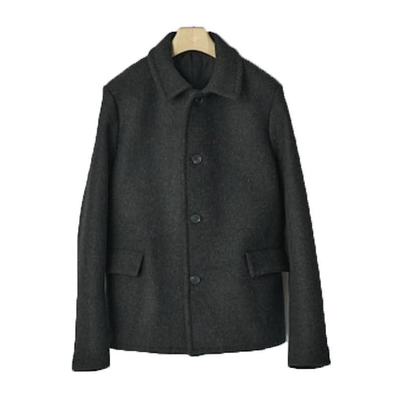 オーラリーSHETLAND WOOL DOUBLE CLOTH BLOUSON