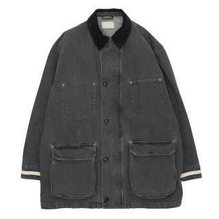 VINTAGE WASH DENIM COVERALL