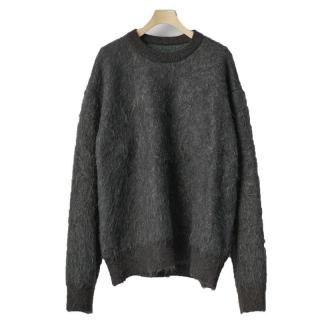 KID MOHAIR MIX JACQUARD KNIT