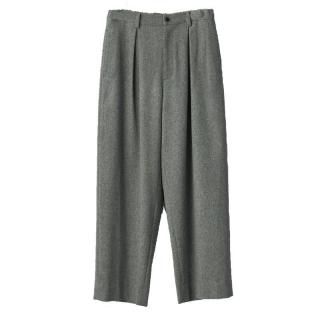 W/CA BEAVER EASY WIDE TROUSERS