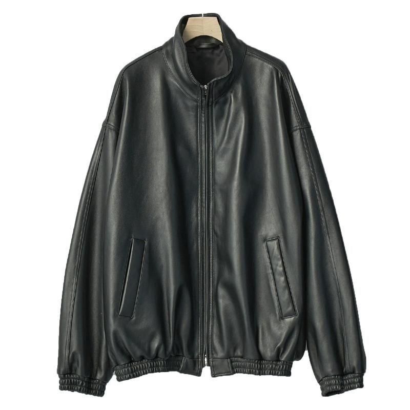 ジャケット・アウター stein SHEEP LEATHER STAND COLLAR JACKET ssstein SHEEP LEATHER STAND COLLAR JACKET｜シュタイン シープ