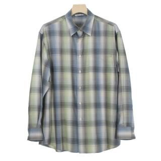 SUPER LIGHT WOOL CHECK SHIRT