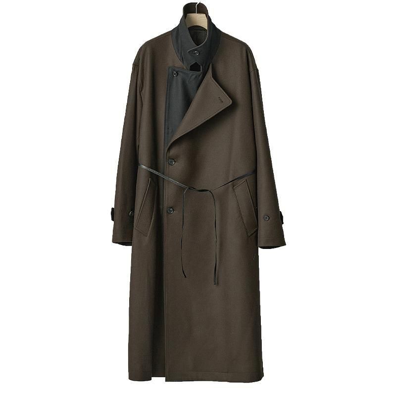 ssstein DOUBLE LAPELED DOUBLE BREASTED COAT｜シュタイン