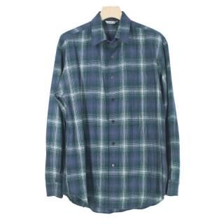 AIRY WOOL CHECK SHIRT