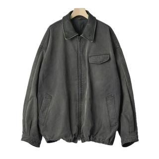 SULFUR DYED WHIP CORD VINTAGE ZIP JACKET