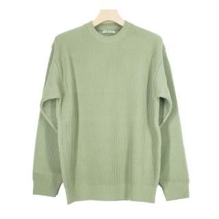 SUPER FINE WOOL RIB KNIT P/O
