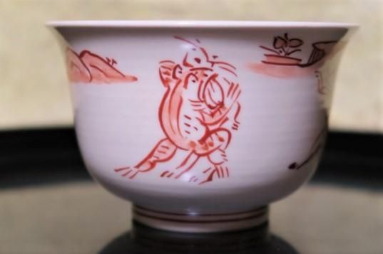 楽天市場】京焼 清水焼 ペア飯碗 花絵 竹内陶遊 陶遊窯 化粧