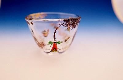 清水焼き ぐい呑み ぐい呑み 清水焼 京焼 ぶどう すみれ 焼物 【公式通販】