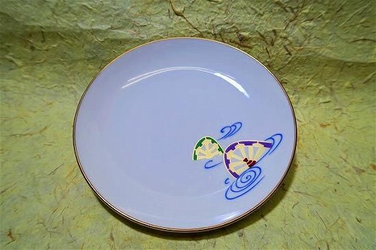 片輪車絵取り皿 - 京都祇園の和食器・清水焼の陶磁器 食器の京ばん